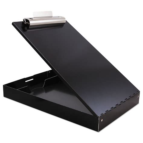 metal clipboard box|enclosed clipboards metal.